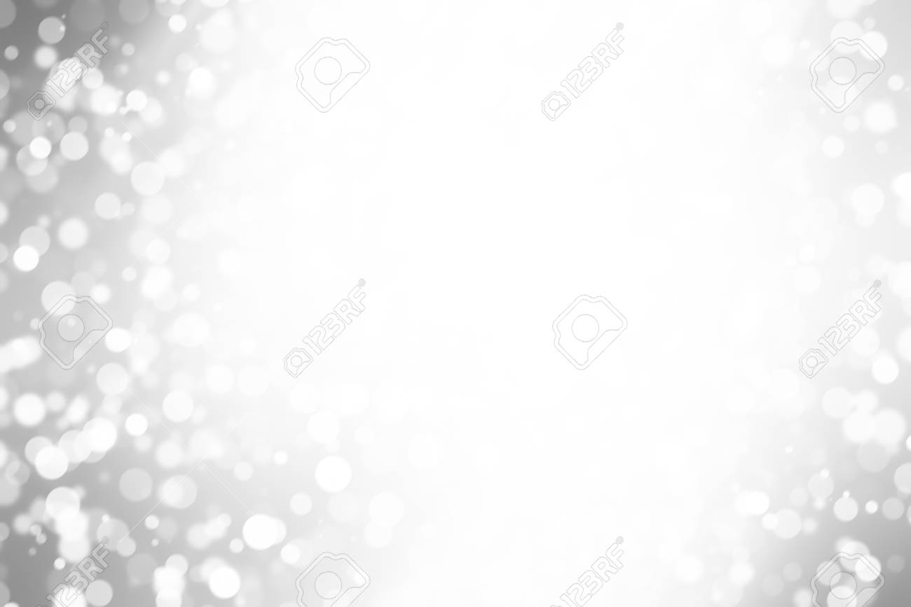 ぼかし背景のボケ味を白 灰色の背景に光をサークル 明るい背景を抽象的な の写真素材 画像素材 Image