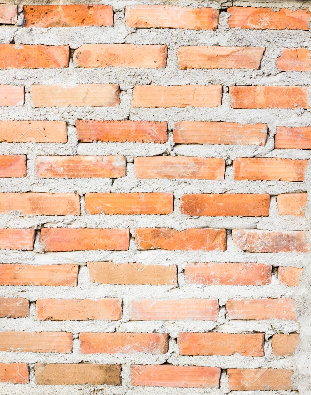 Viejo Color Rojo Del Modelo De La Pared De Ladrillo Del Diseno