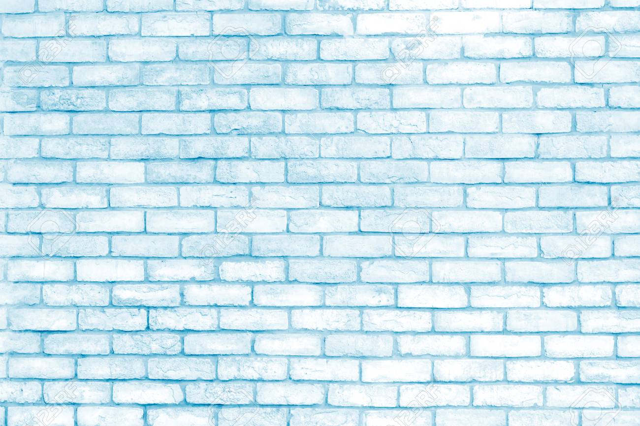 Textura De Pared De Ladrillo Azul De Ceramica Fondo De Pared De