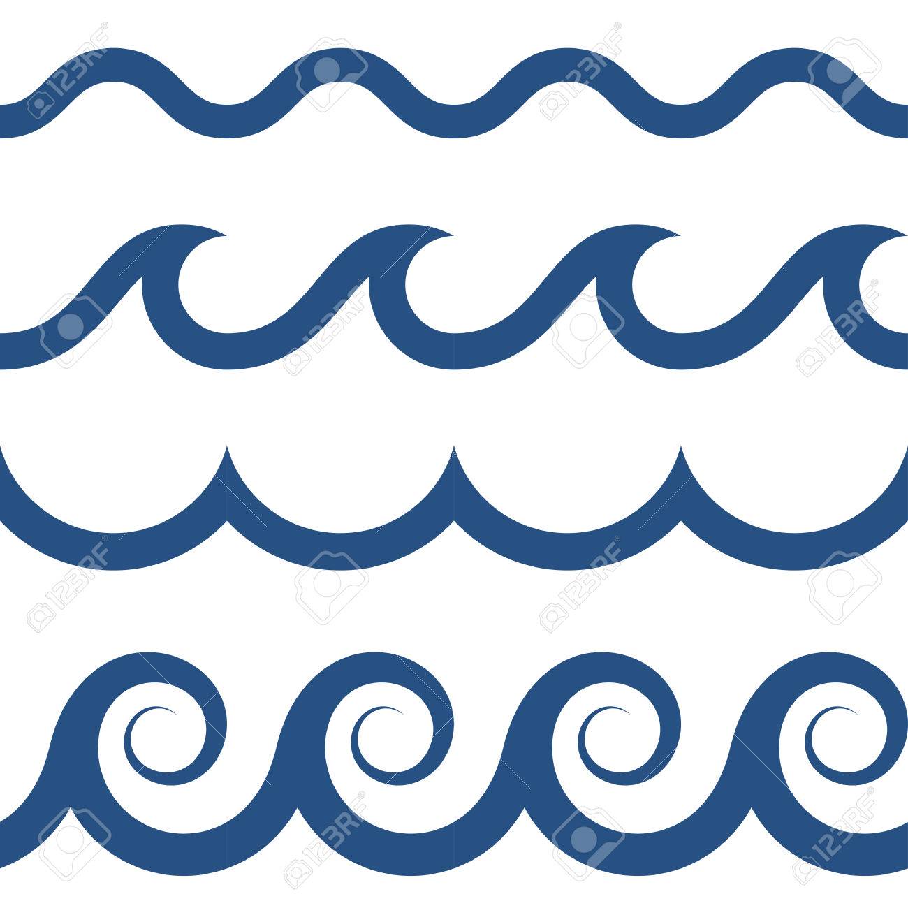 waves blue