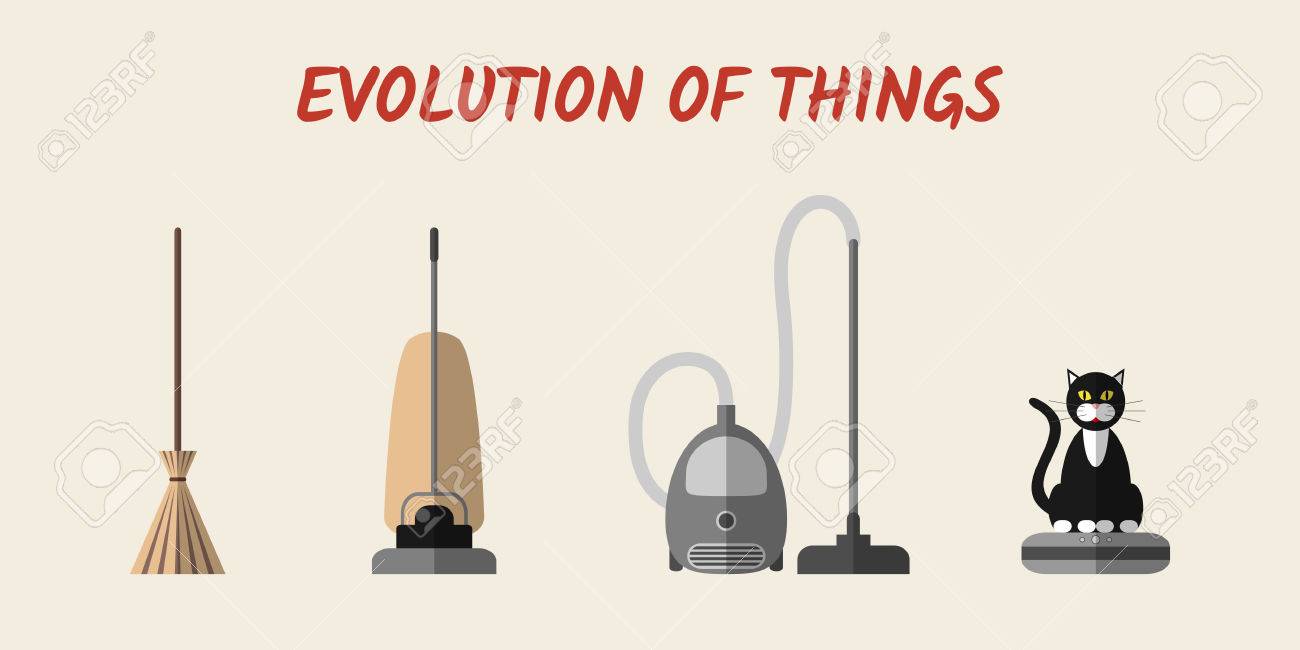 Evolution Des Dispositifs De Nettoyage: Un Balai, Un Evolution Des Dispositifs De Nettoyage: Un Balai, Un