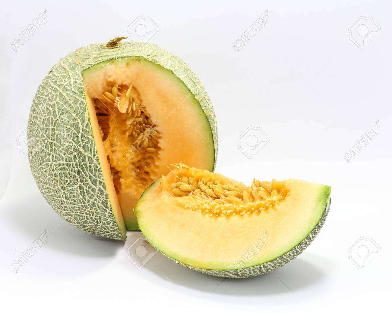 cantaloupe rock melon green