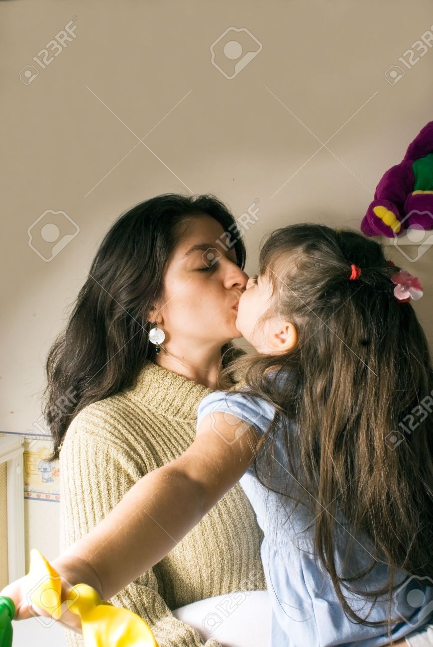 Mom And Daughter Make Out