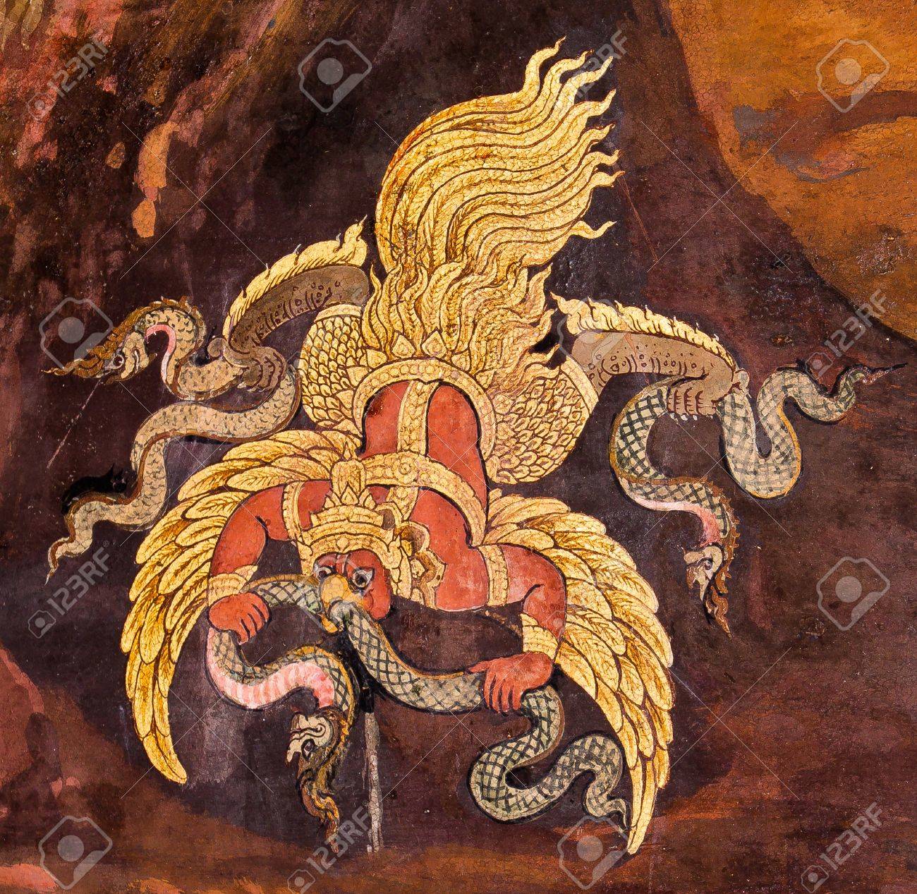 Traditional Wall Art wall art painting about ramayana epic story, vintage traditional Traditional Wall Art wall art painting about ramayana epic story, vintage traditional