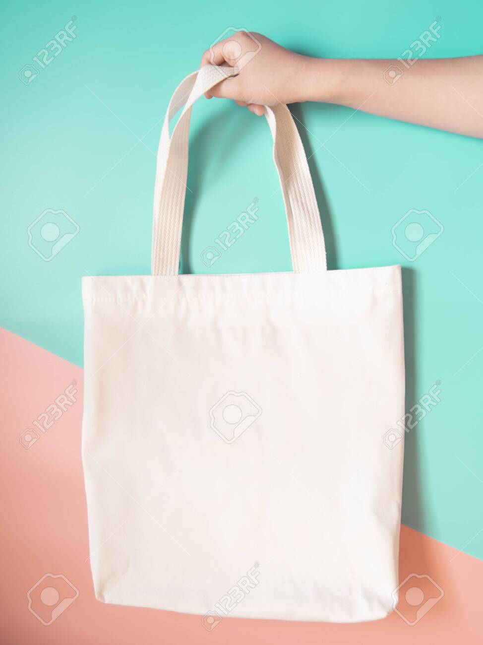 canvas bag white