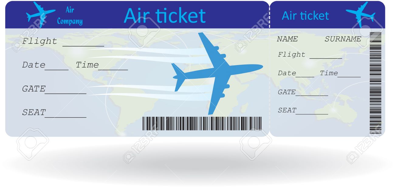 Variante Ticket Isoliert Auf Weiss Vektor Illustration Lizenzfrei Nutzbare Vektorgrafiken Clip Arts Illustrationen Image 27314000