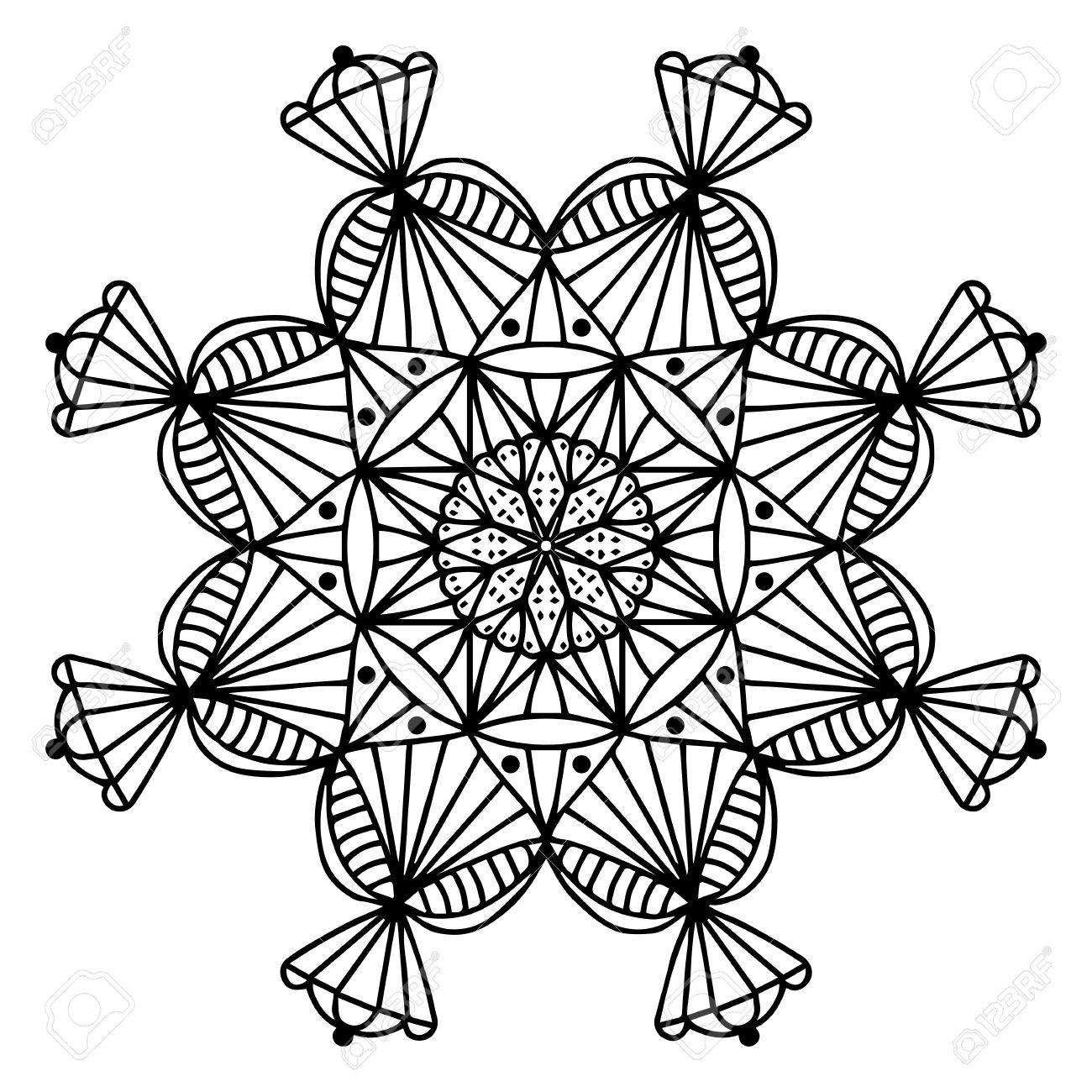 Idees De Fait Main Dessin Mandala Main