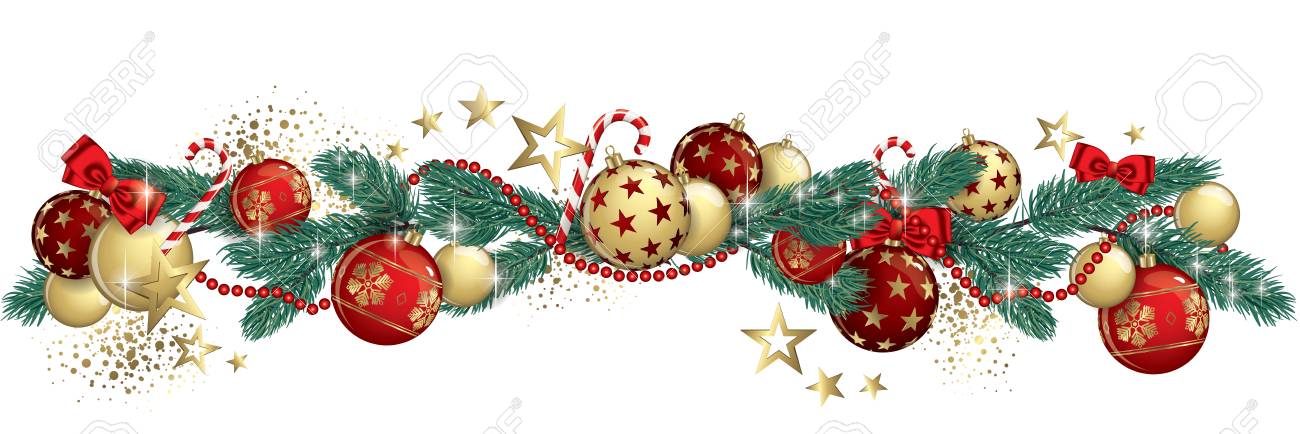 guirlande noel clipart