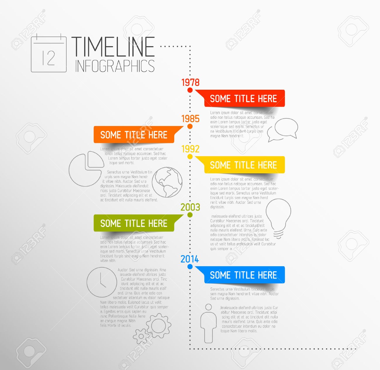 timeline report template