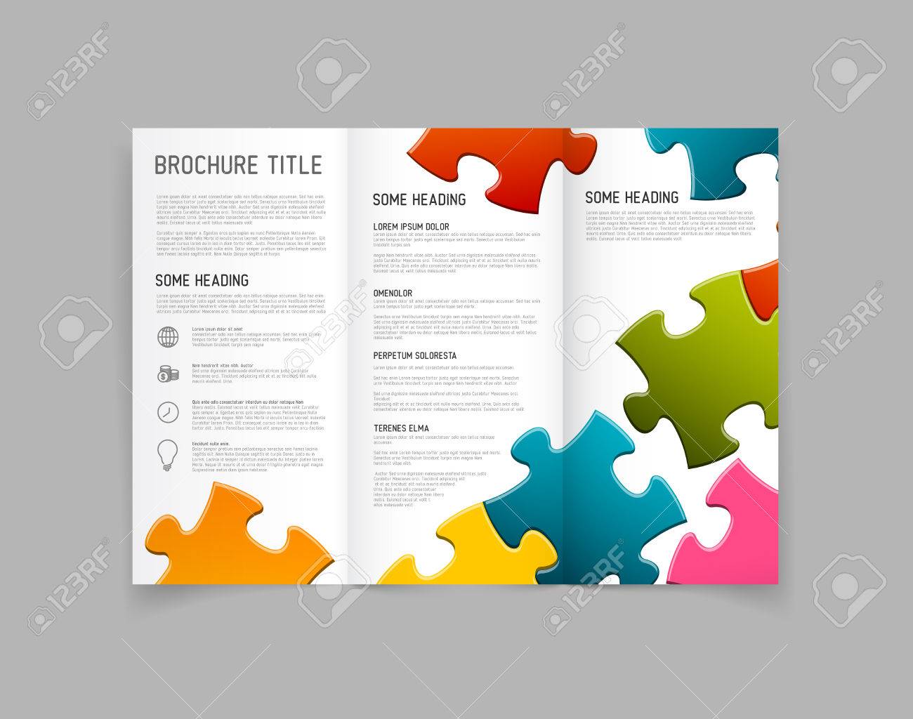 three fold brochure