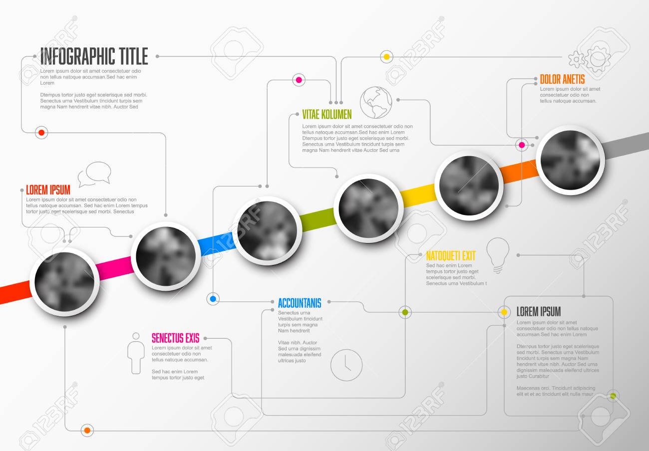 infographic business milestones timeline template business milestones