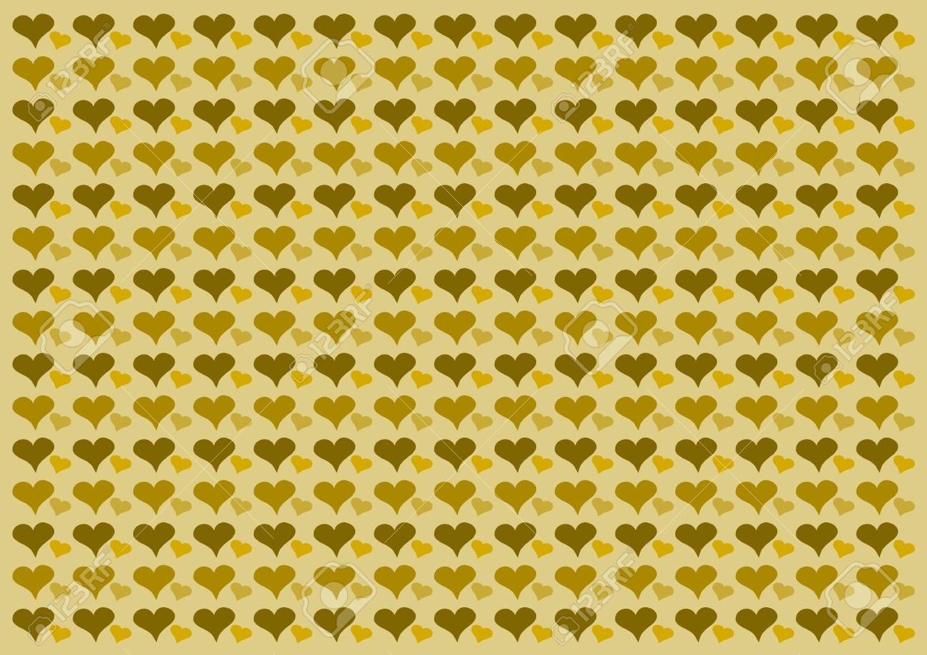 ハートゴールドのイラストのイラスト素材 ベクタ Image ハートゴールドのイラストのイラスト素材 ベクタ Image