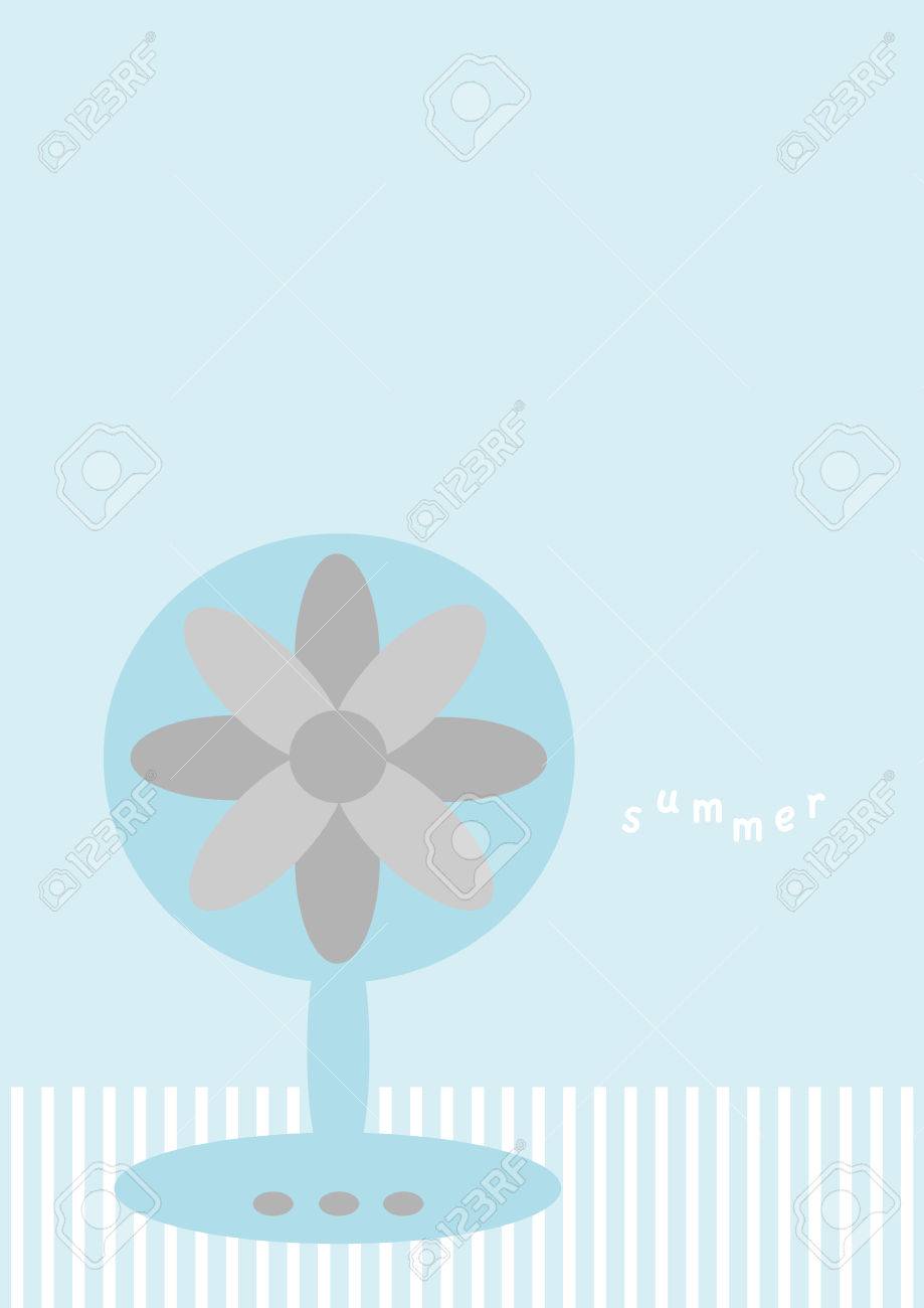 扇風機のイラストのイラスト素材 ベクタ Image