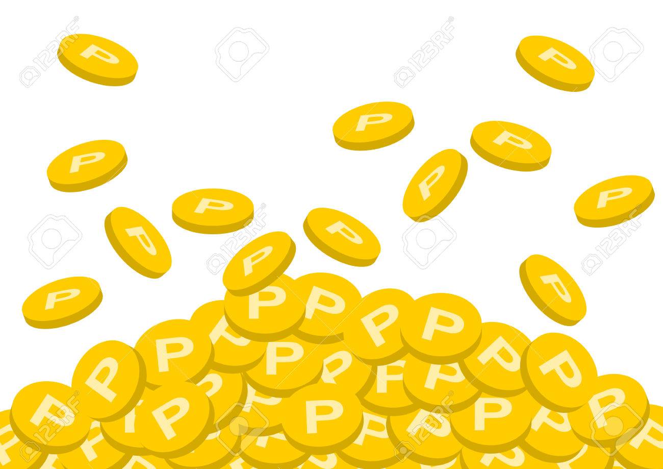 ポイント コインのイラストのイラスト素材・ベクター Image 63929753