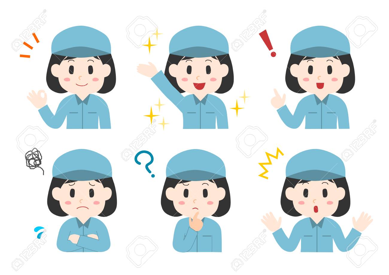 配達人 女性 のイラストのイラスト素材 ベクタ Image 5963