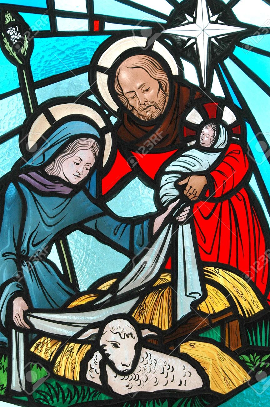レア キリスト降誕 ヴィンテージ ステンドグラス 聖家族 イエス 聖書 美術館 レア キリスト降誕 ヴィンテージ ステンドグラス 聖家族 イエス 聖書