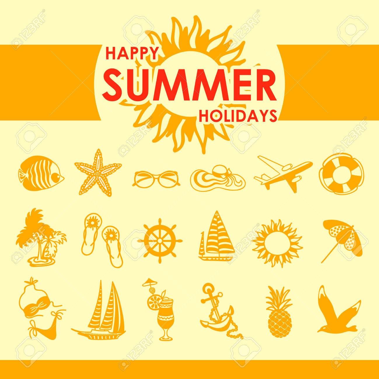 summer icons