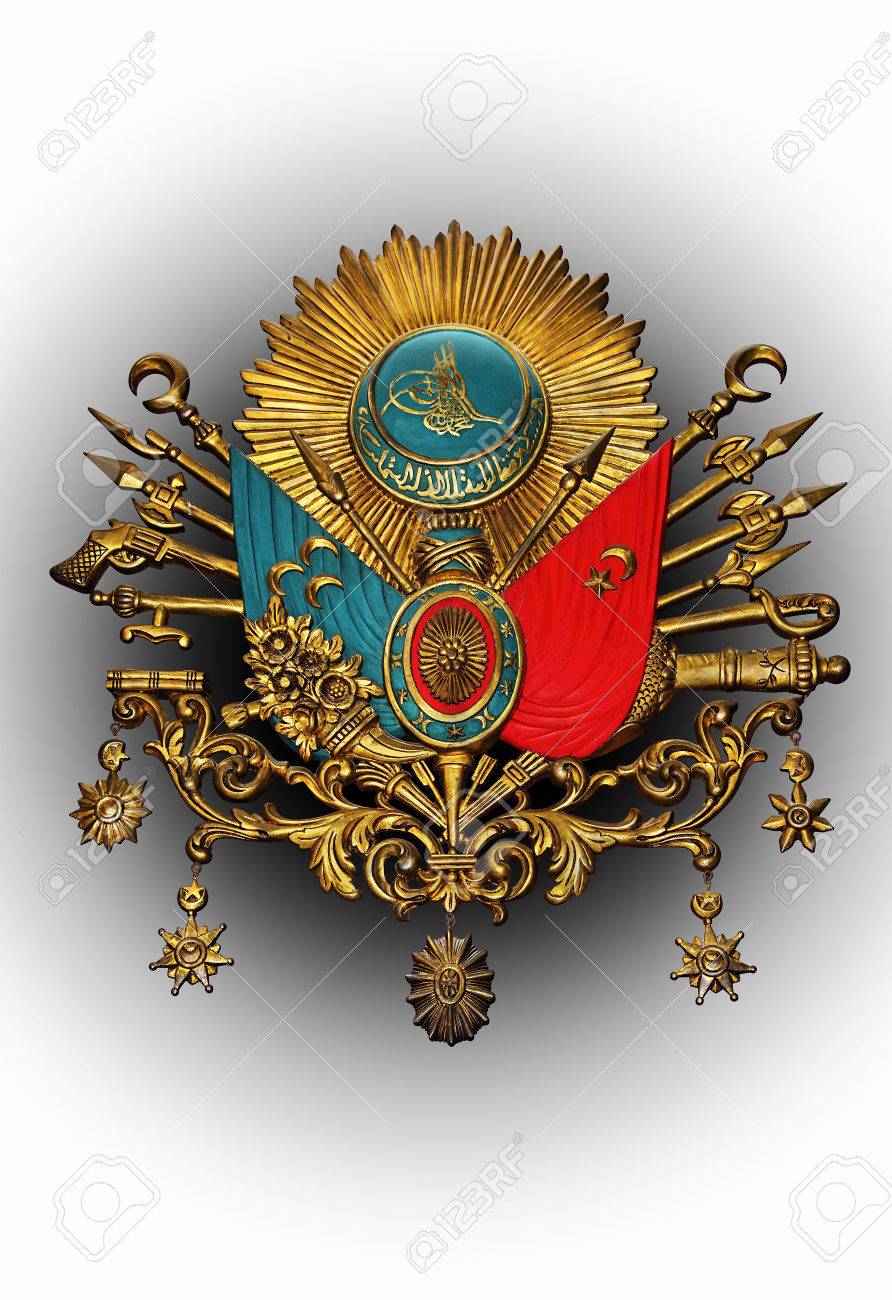 Old Ottoman Empire Emblem Old Turkish Symbol Royalty Free Stok Fotograf Resimler Gorseller Ve Stok Fotografcilik Image 61387066