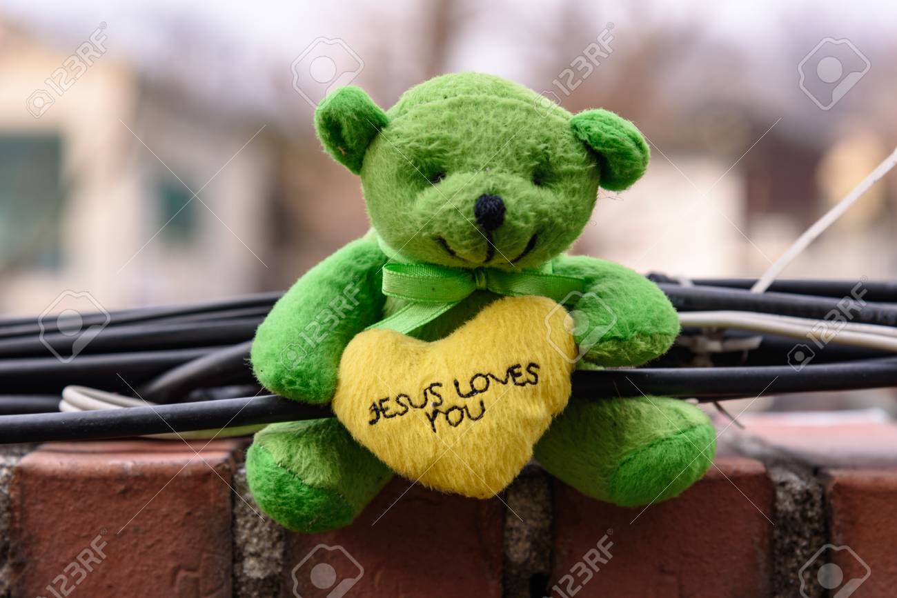 small yellow teddy bear