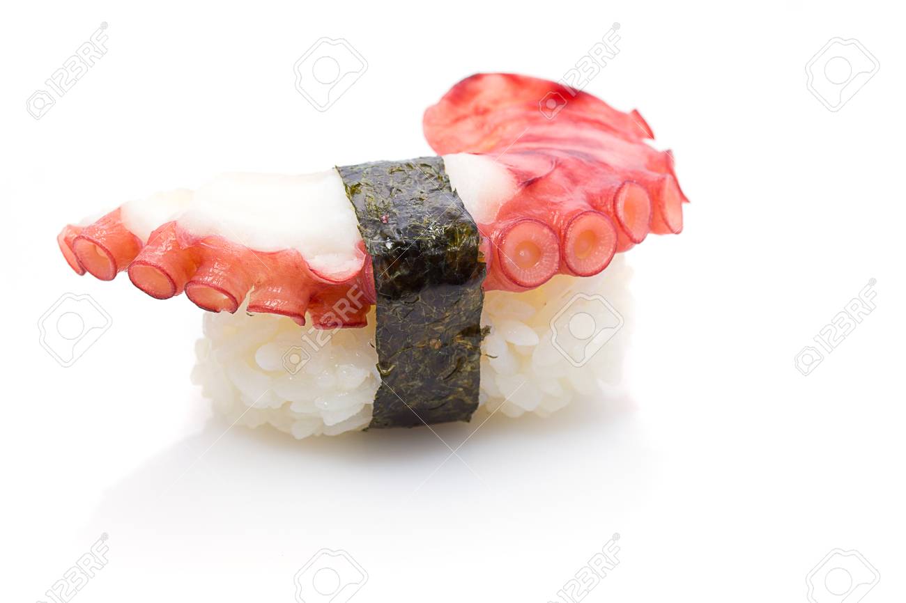 白い背景に分離されたタコ寿司にぎり の写真素材 画像素材 Image 3365 白い背景に分離されたタコ寿司にぎり の写真素材 画像素材 Image 3365