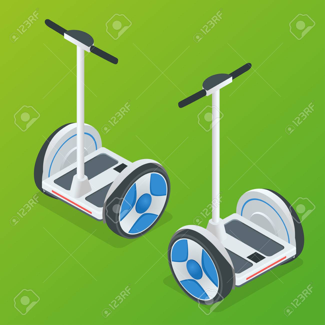 two wheeled self balancing electric vehicle