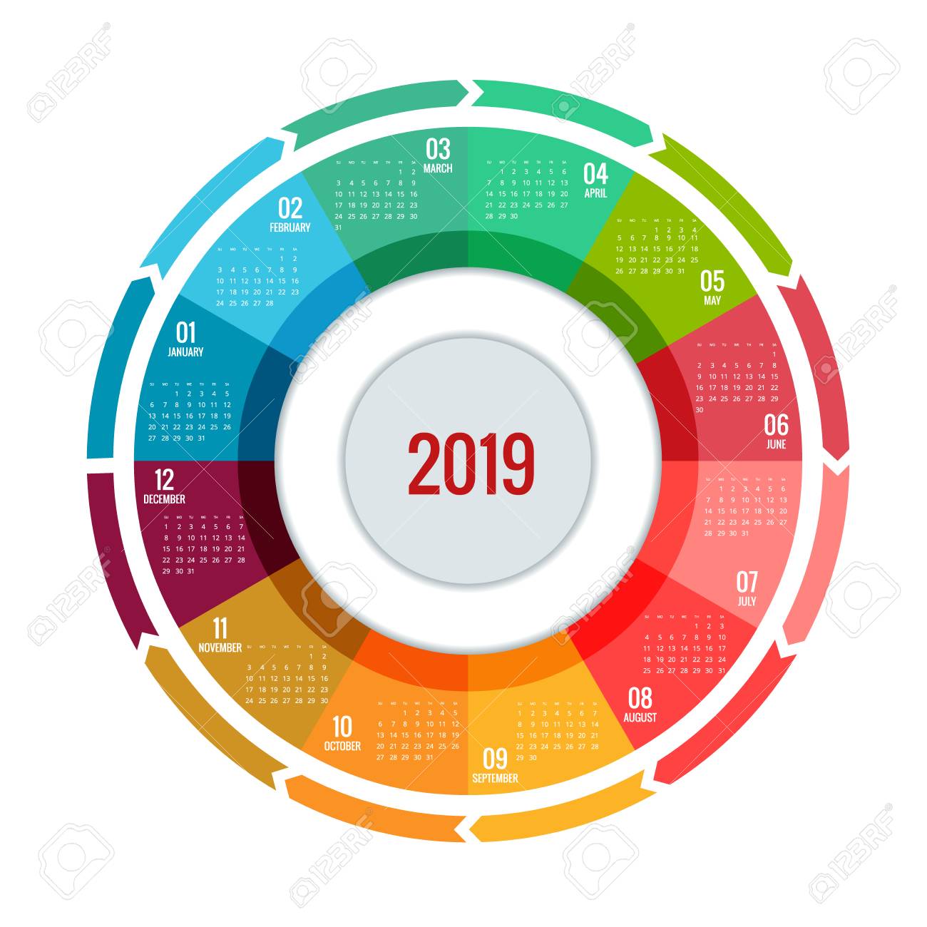 round calendar template magdalene project org circle calendar template