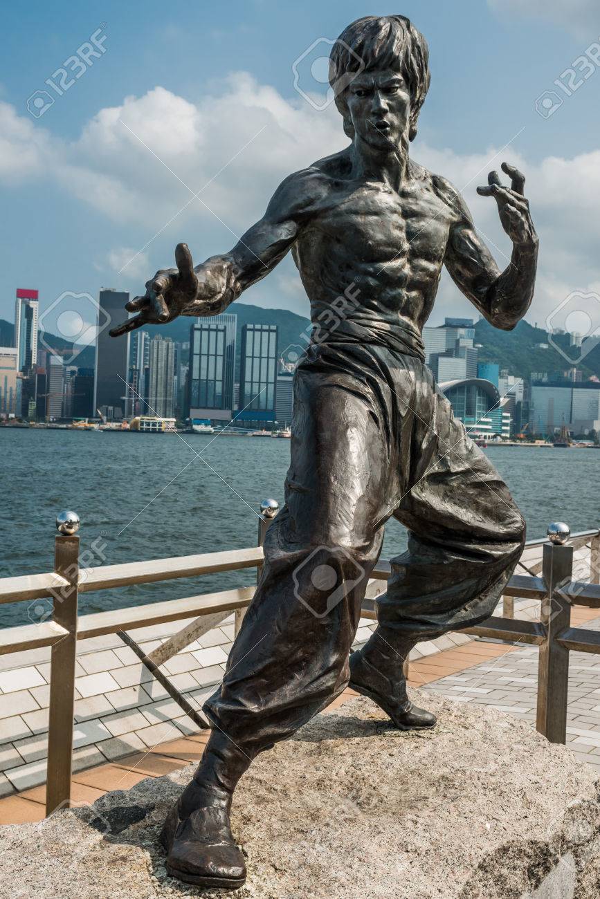 ブルース・リー像