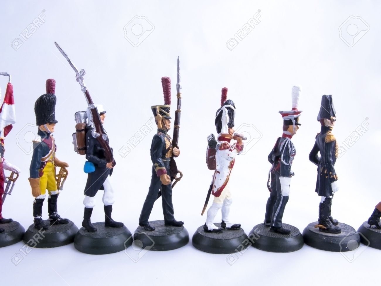 vintage tin soldiers
