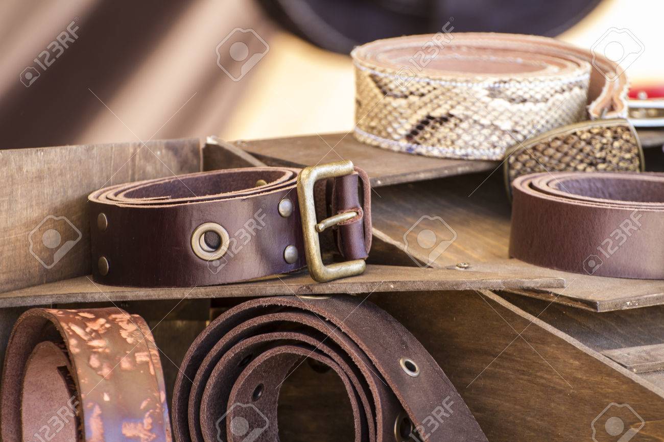 spanish leather belts