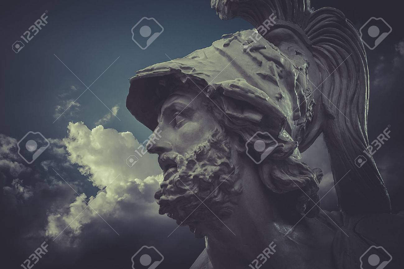 General Pericles, Greek sculptures over clouds background - 29102084 General Pericles, Greek sculptures over clouds background - 29102084