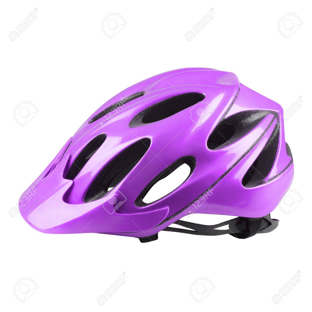 white bicycle helmet