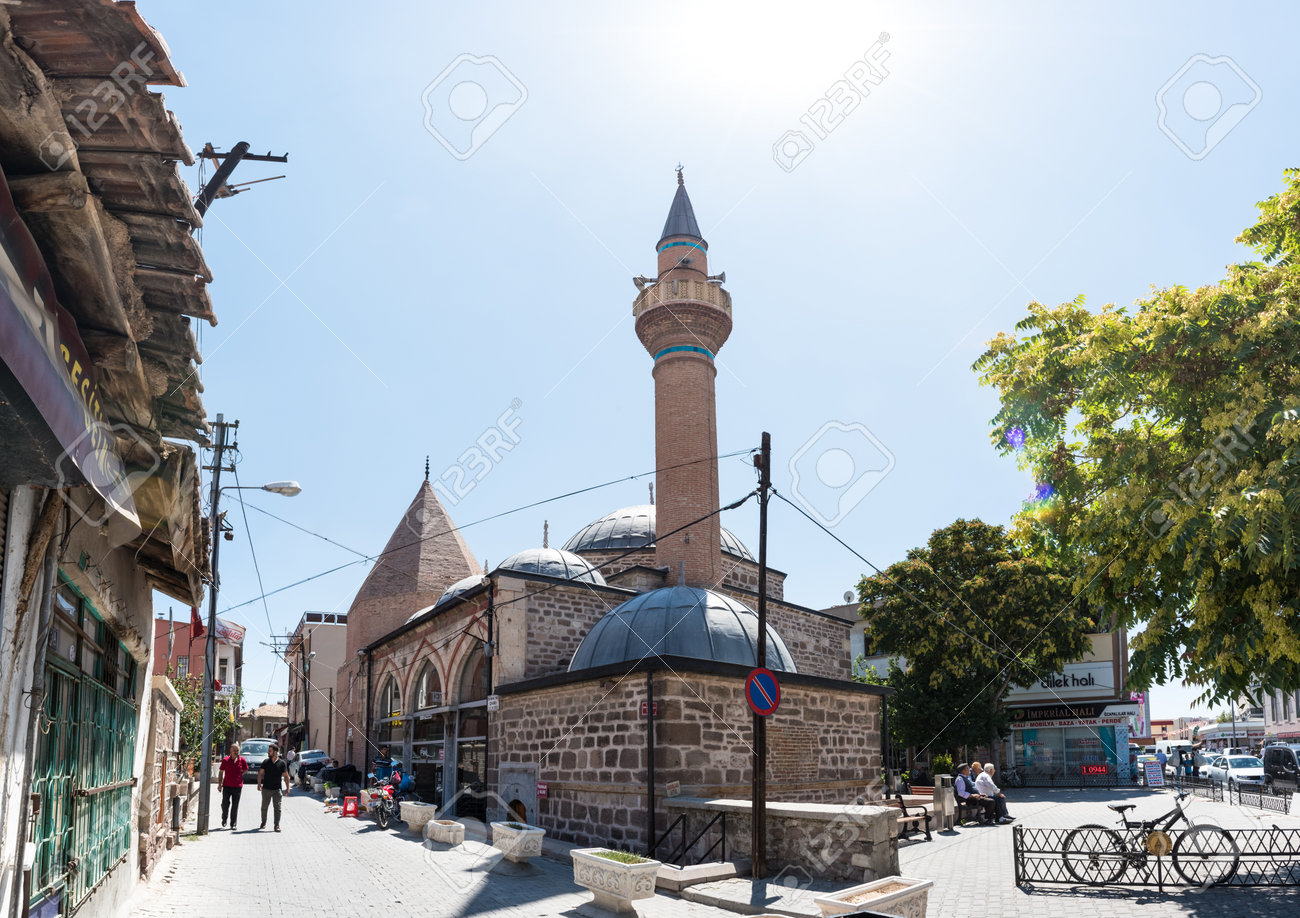 general view of streets in konya turkey 28 august 2017 stock photo picture and royalty free image image 106468792