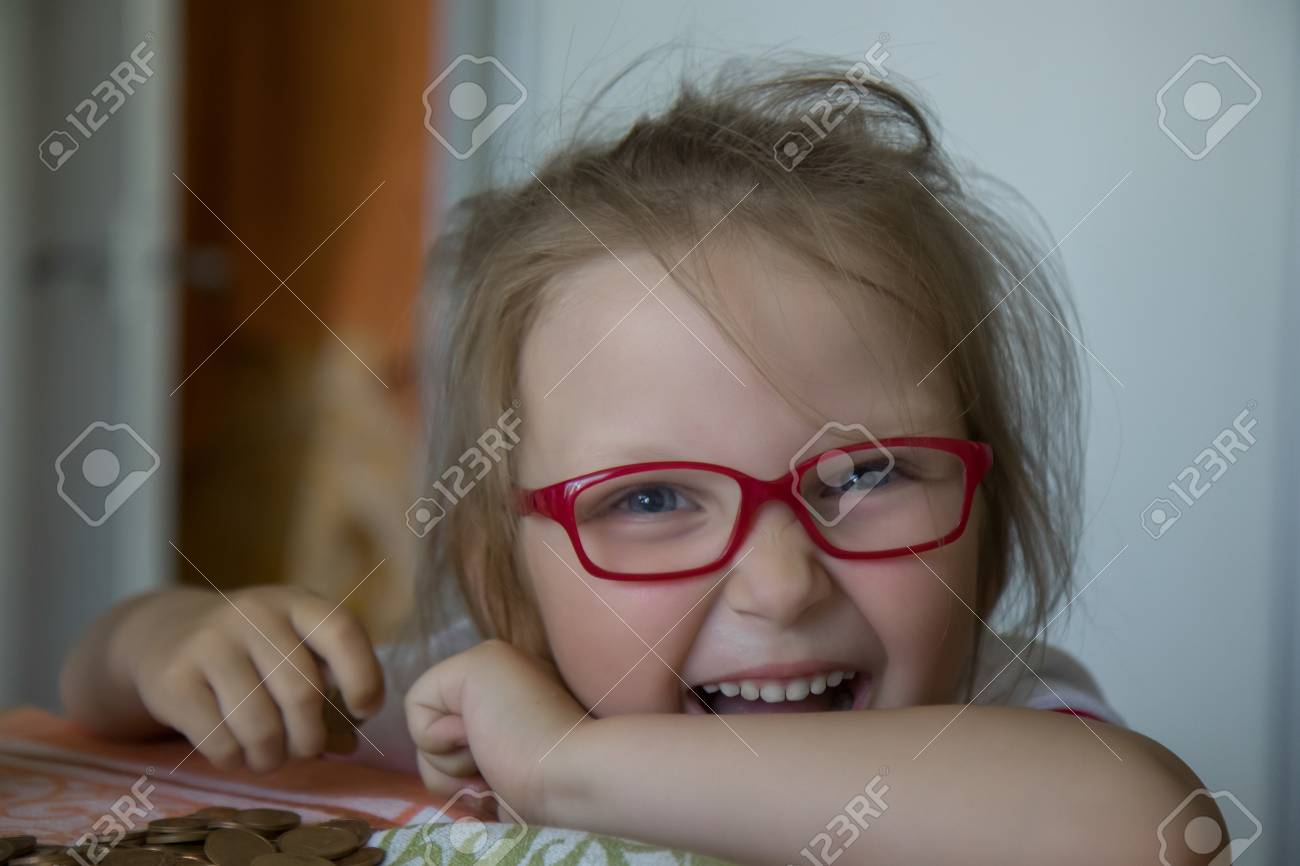 little girl money box