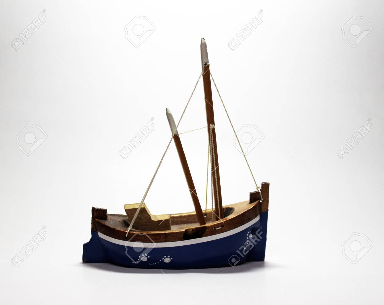 wooden toy ship