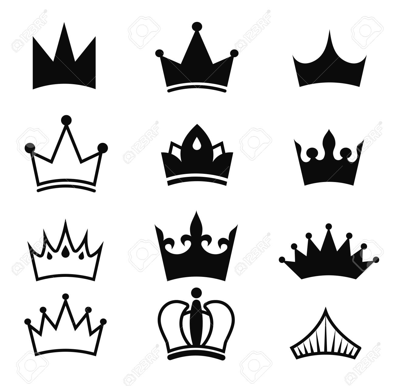 Free Free 269 Royal Crown Svg Silhouette King Crown Clipart SVG PNG EPS DXF File