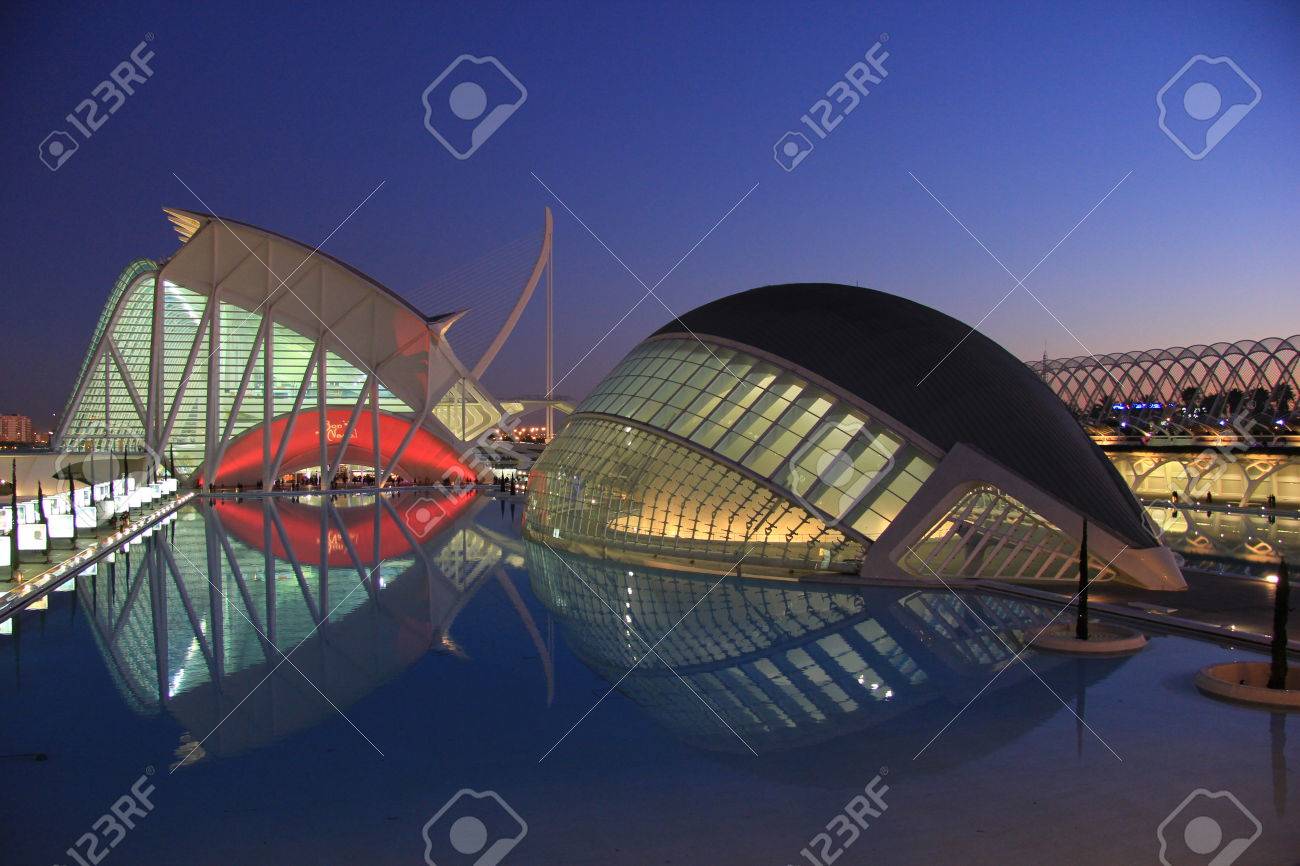 Città delle arti e delle scienze di valencia foto royalty free ... Citta delle arti e delle scienze di valencia