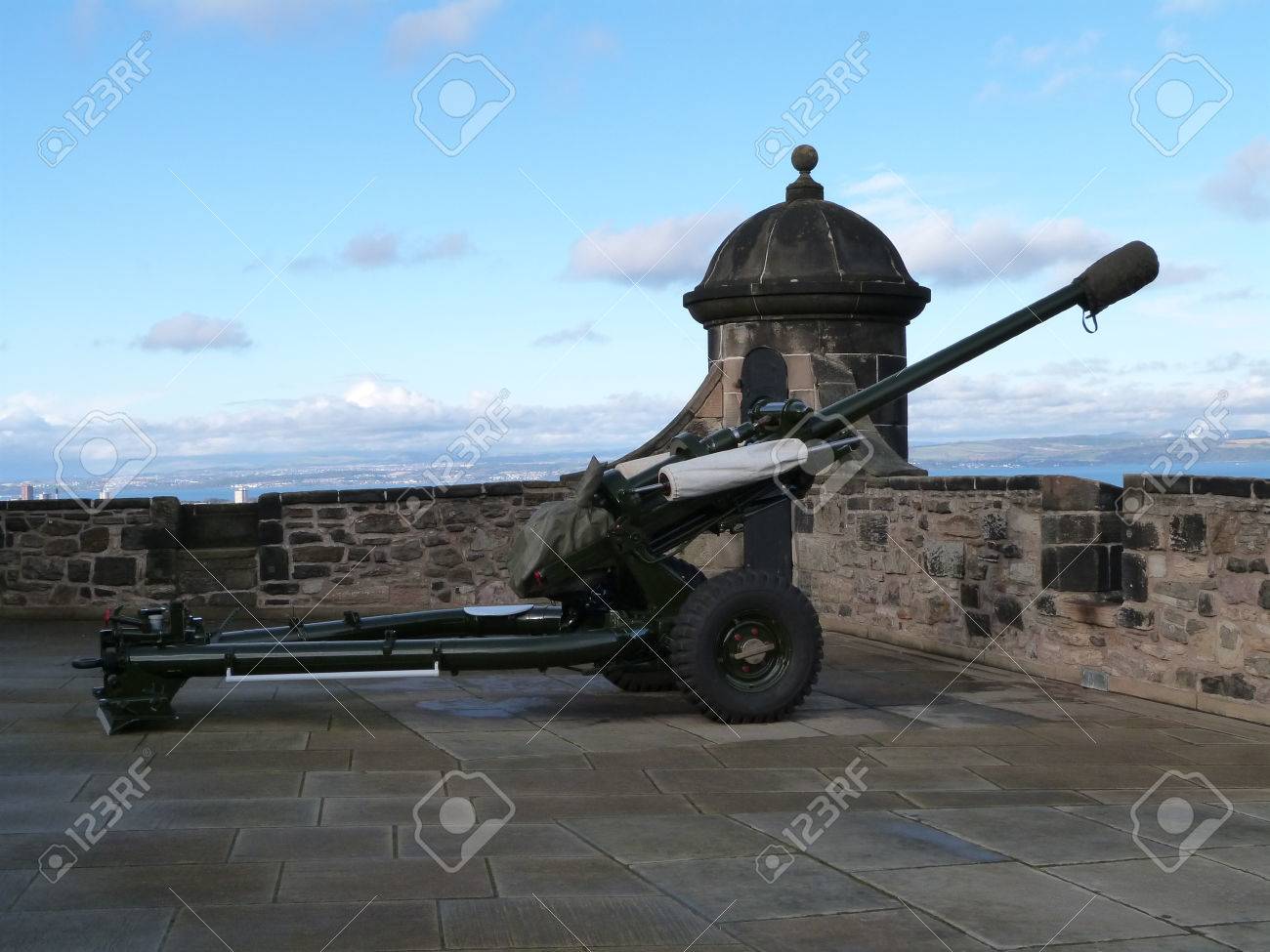 The One O Clock Gun Stock Photo Picture And Royalty Free Image Image