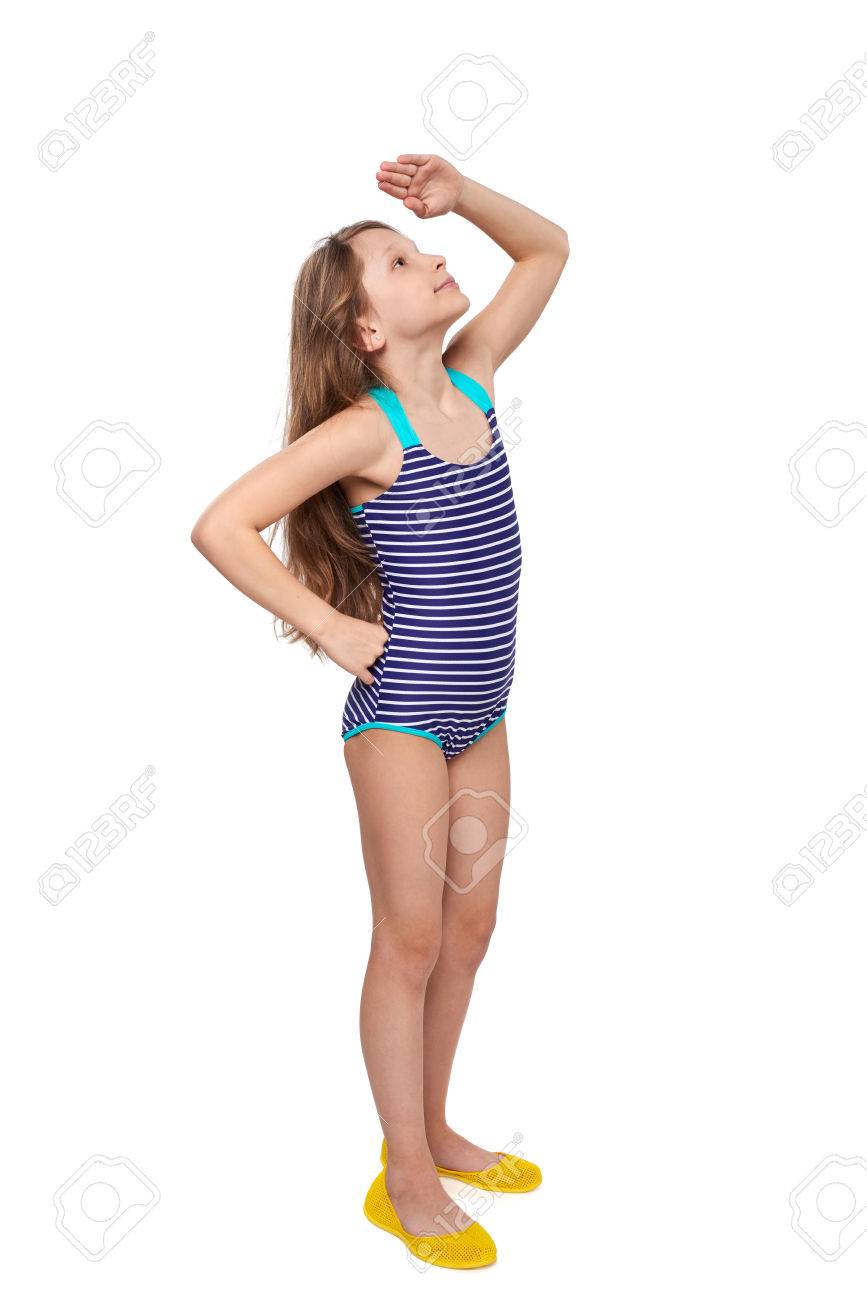 Traje de baño niña completo Clearance