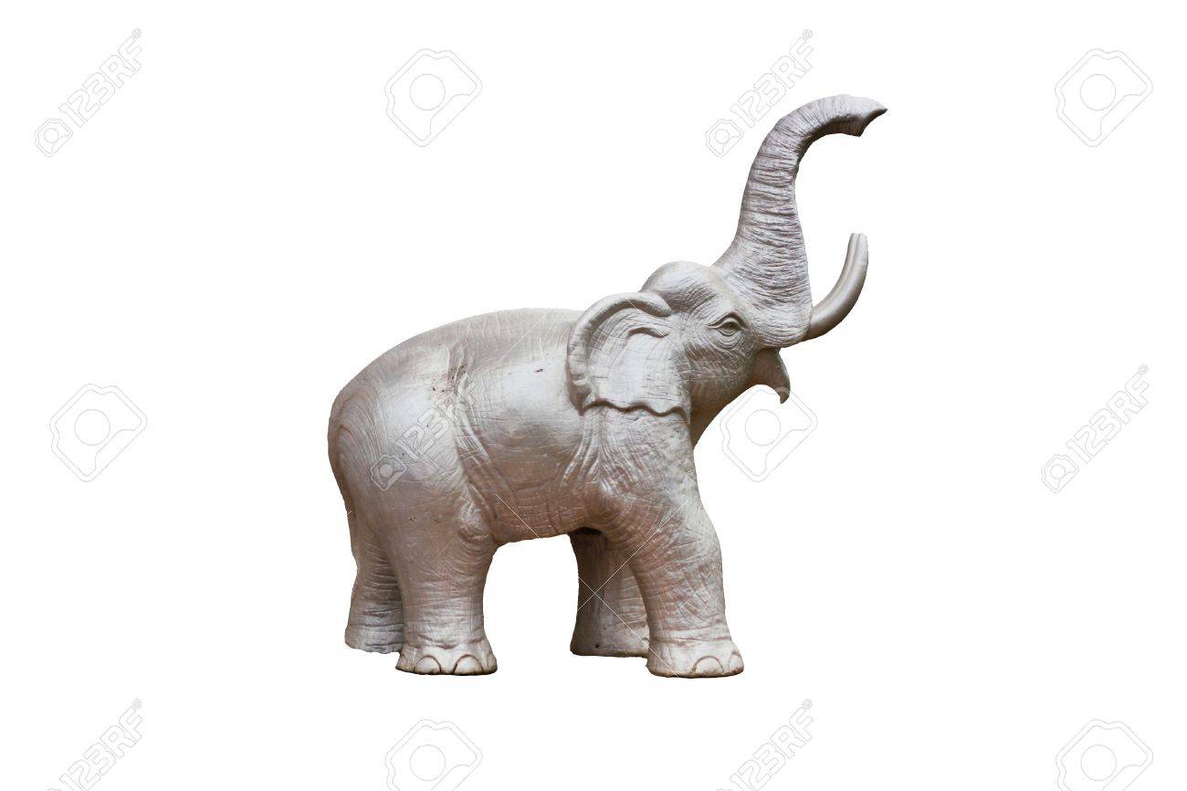 銀のゾウの像の写真素材・画像素材 Image 13375106 