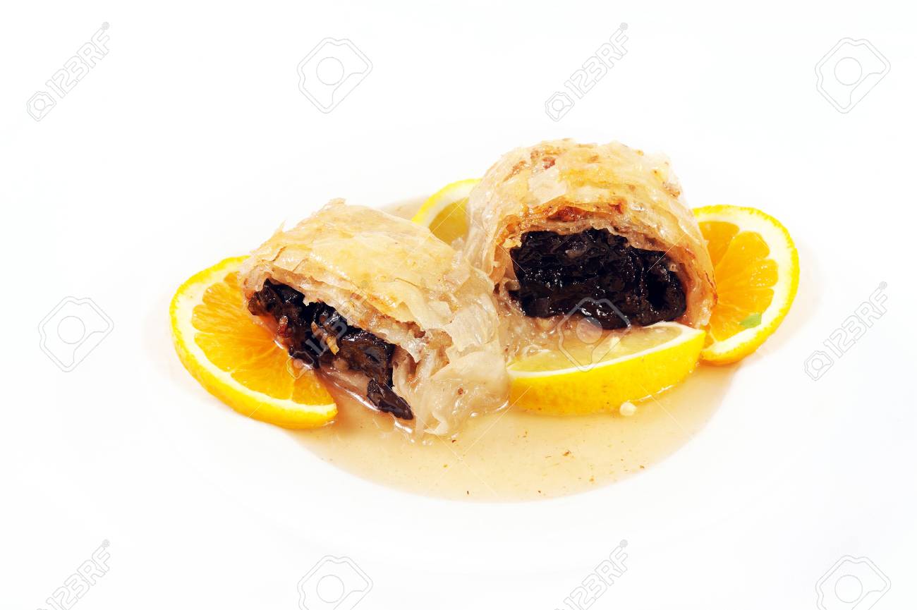 Dessert Delicieux Baklavas Celebre Gateau Oriental Banque D Images Et Photos Libres De Droits Image