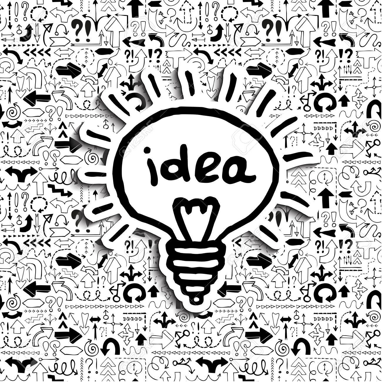 Light bulb icon Concept of a creative idea in a situation of uncertainty - 29673121 Light bulb icon Concept of a creative idea in a situation of uncertainty - 29673121