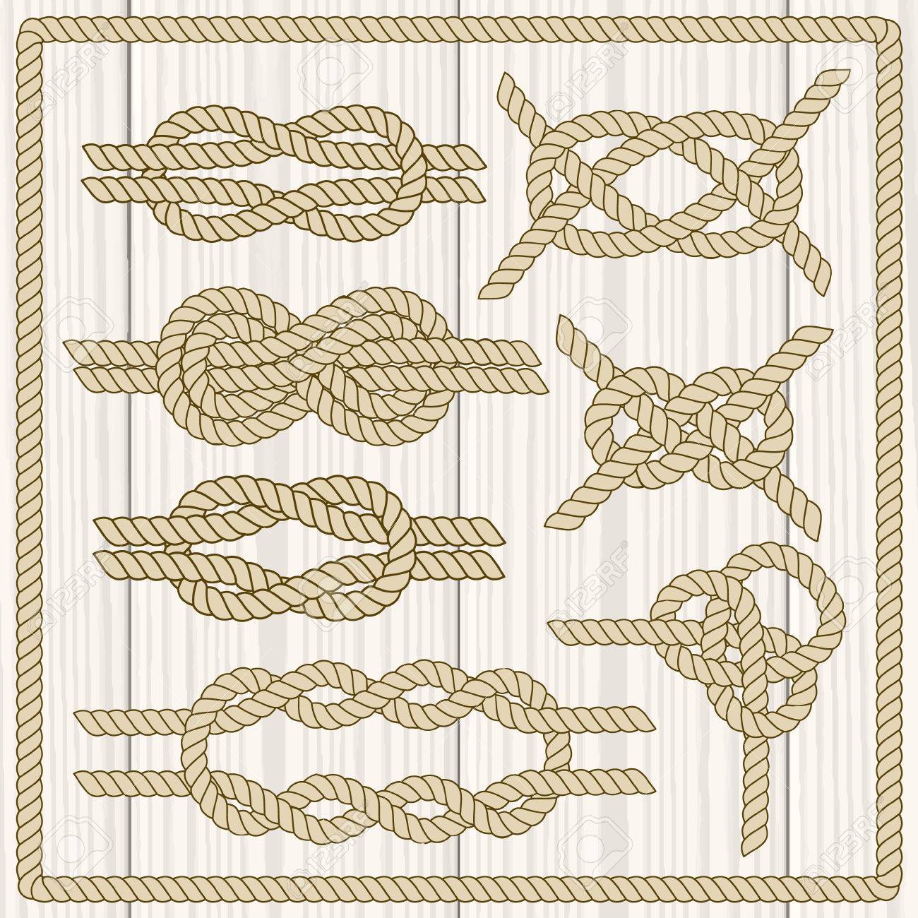 Sailor Knot Set. Nautical Rope Infinity Sign. Corner Element. Rope Frame  Border. Tying The Knot. Graphic Design Element For Wedding Invitations,  Baby Shower, Birthday Card, Scrapbooking, Logo Etc. Royalty Free SVG,  Cliparts,, image size:1300x1300