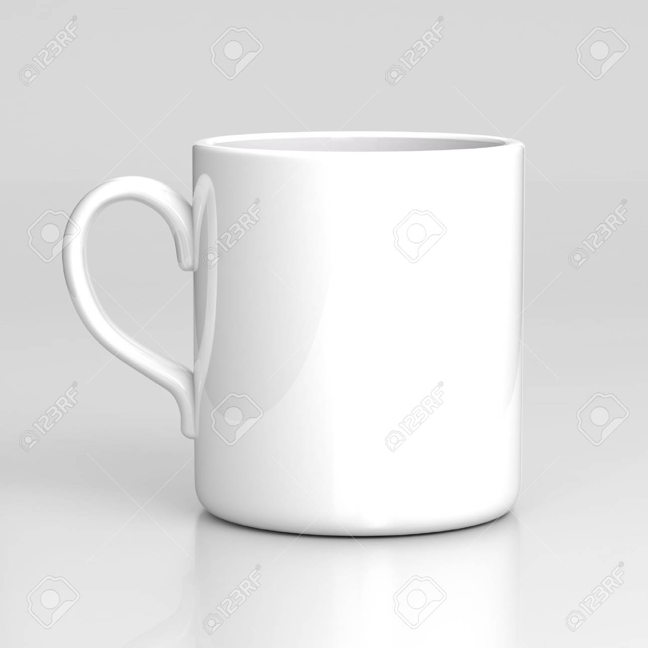 white coffee mug on gray background black template stock photo coffee mug template