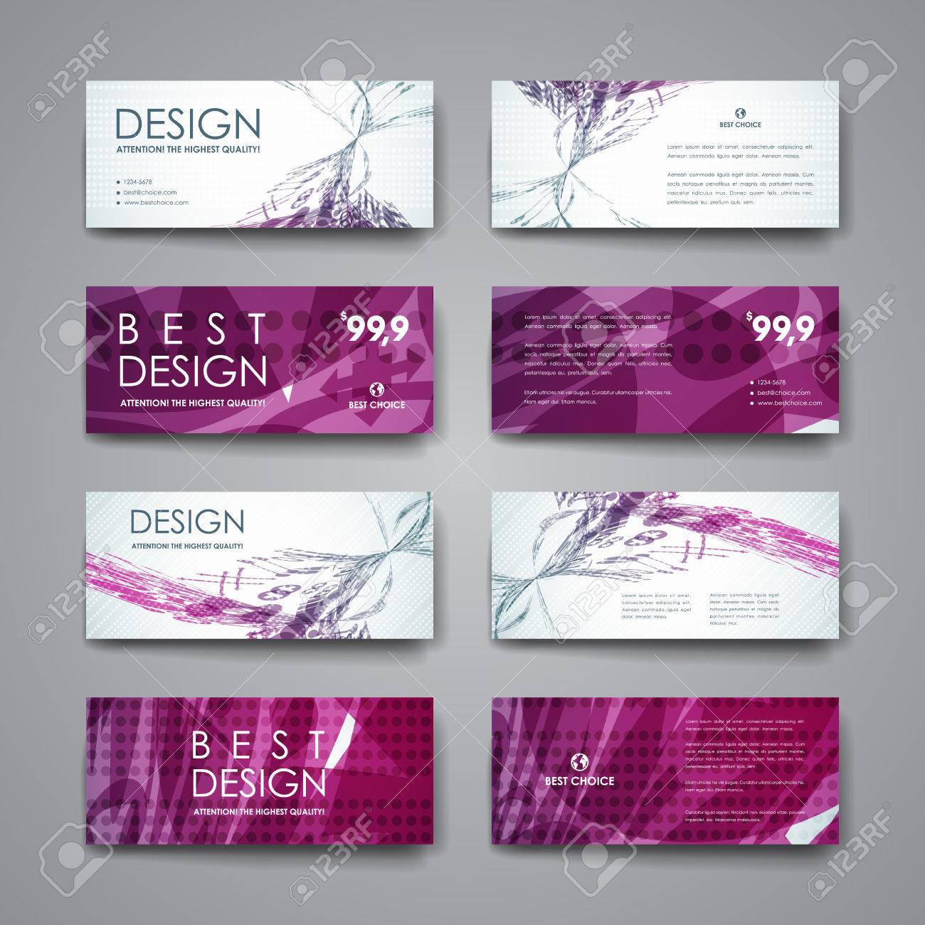 Set of modern design banner template in abstract background style. Beautiful design and layout - 51381535 Set of modern design banner template in abstract background style. Beautiful design and layout - 51381535