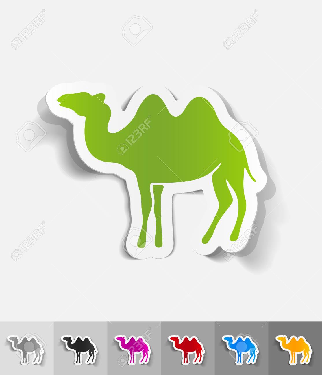 camel sticker paper
