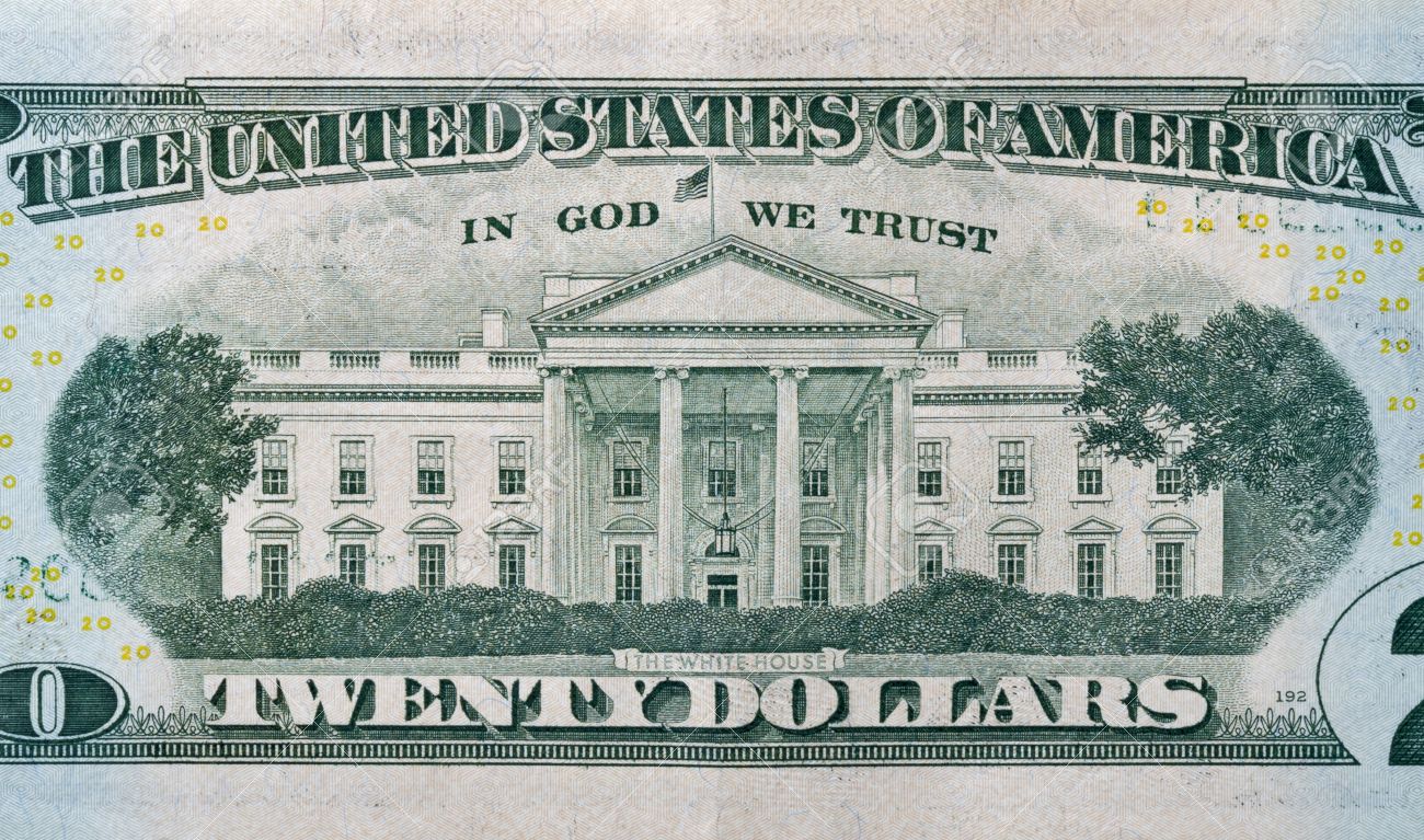 백악관 매크로 20 달러 지폐의 뒷면 로열티 무료 사진, 그림, 이미지 그리고 스톡포토그래피. Image 18455727