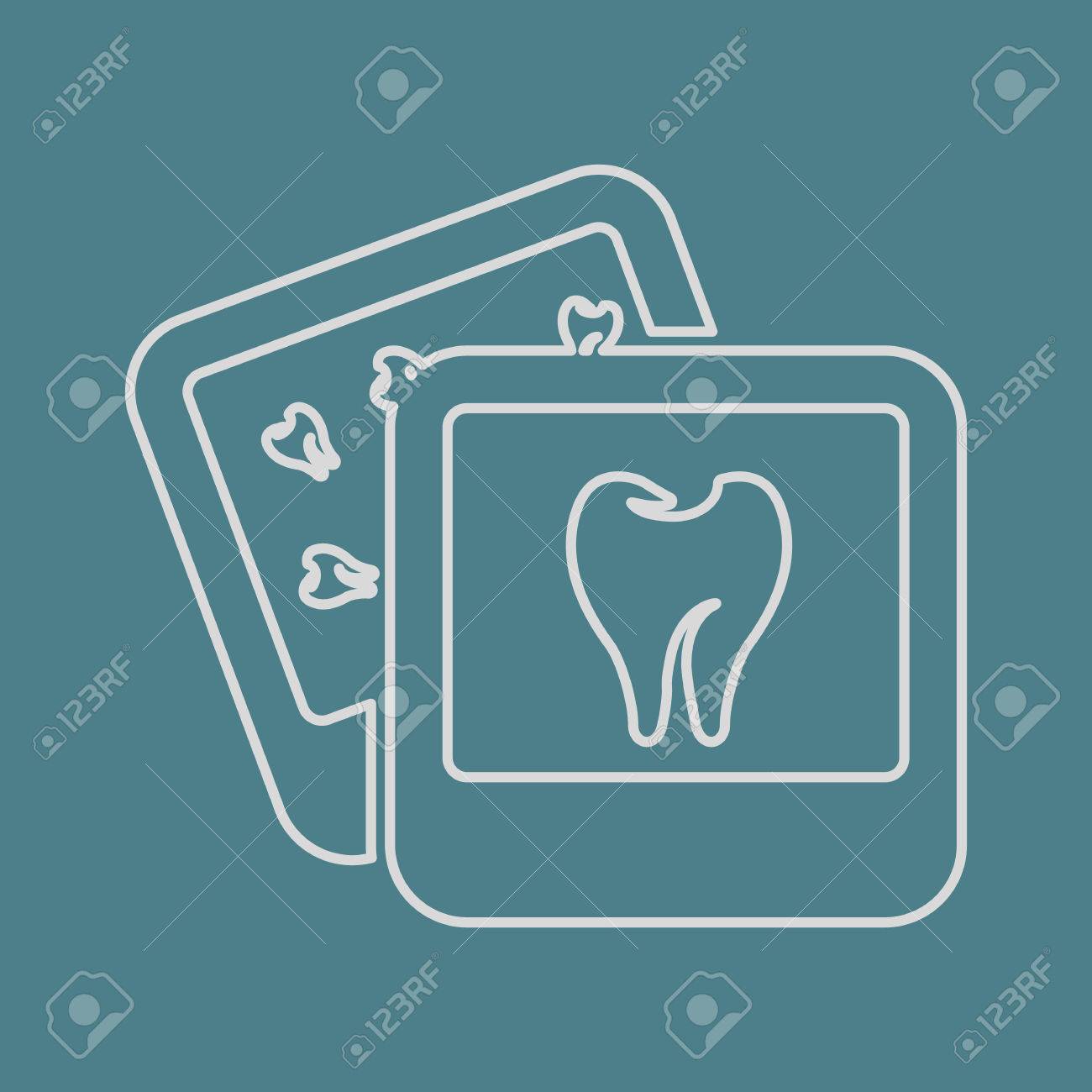 現代の B アイコン歯が欠けるのベクトル イラスト のイラスト素材 ベクタ Image