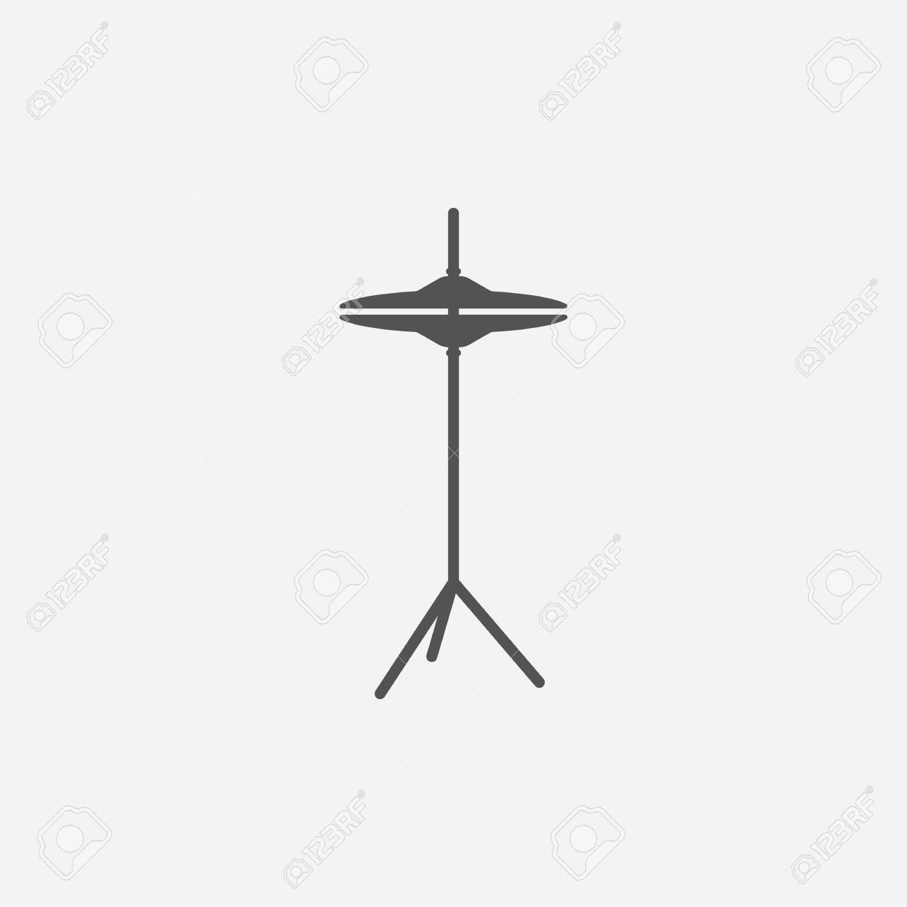 ウェブとモバイルのデザインのベクトル図のシンバル アイコン のイラスト素材 ベクタ Image 54757877