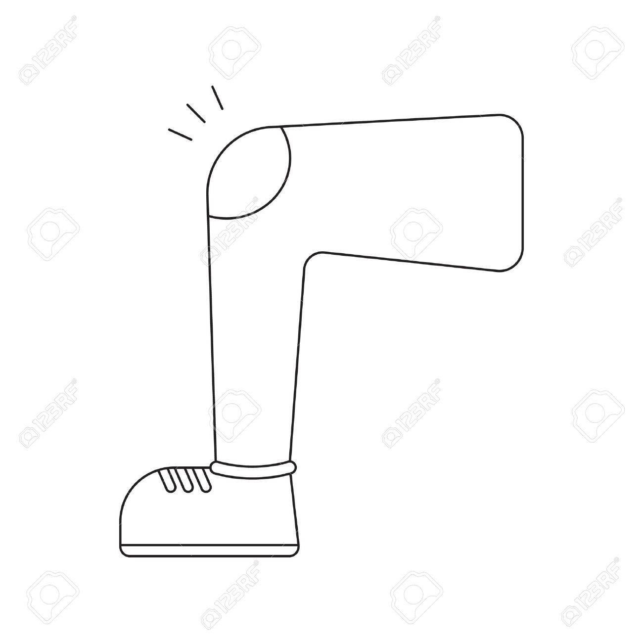 膝怪我アイコン漫画 大きな病気 疾患のコレクションから単一の病気アイコン のイラスト素材 ベクタ Image