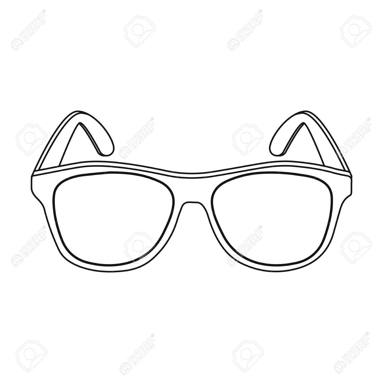 goggles outline